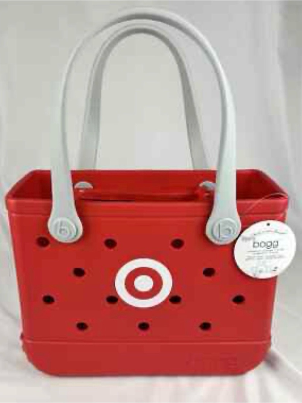 TARGET BOGG BAG Red Tote with Target logo Accent